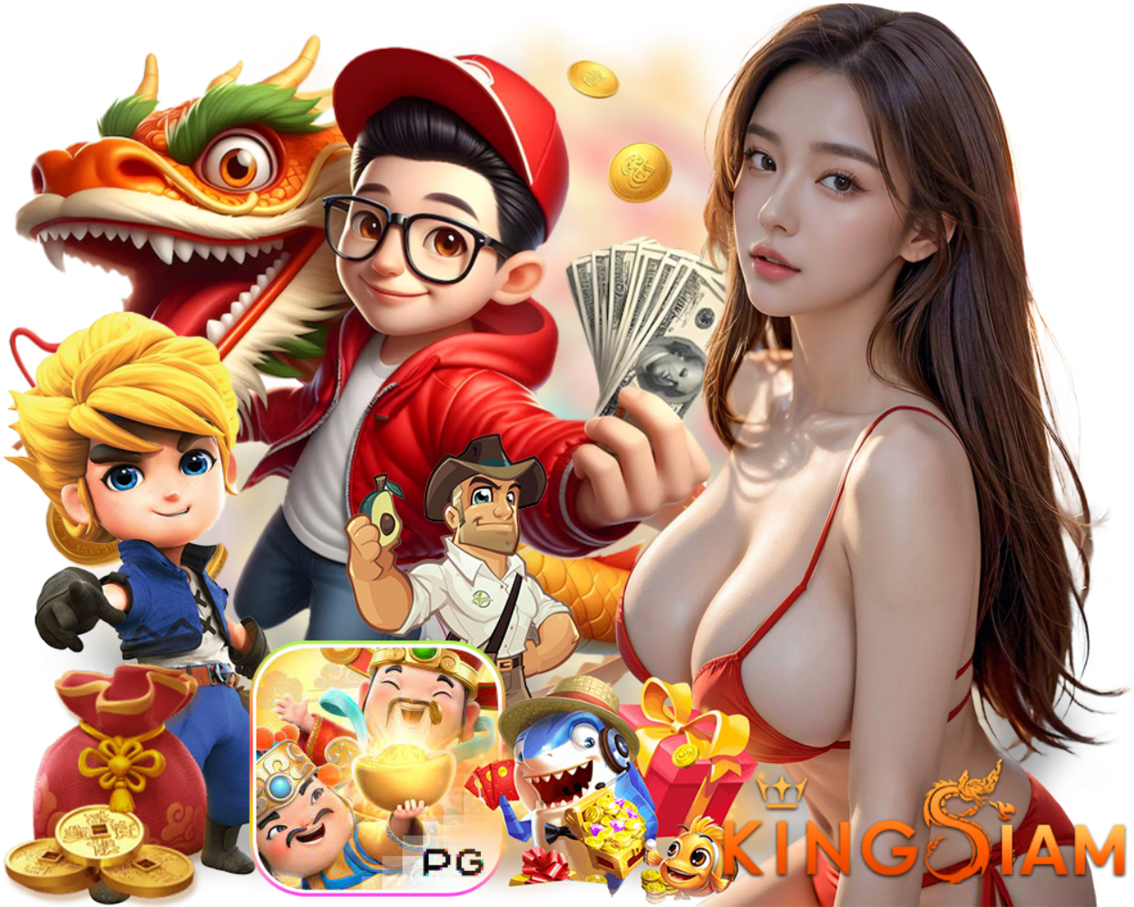 KINGSIAM ฝากถอนไม่ต้องแนบสลิป